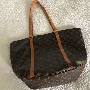 Louis Vuitton Sac Shopping Brown Monogram Tote
